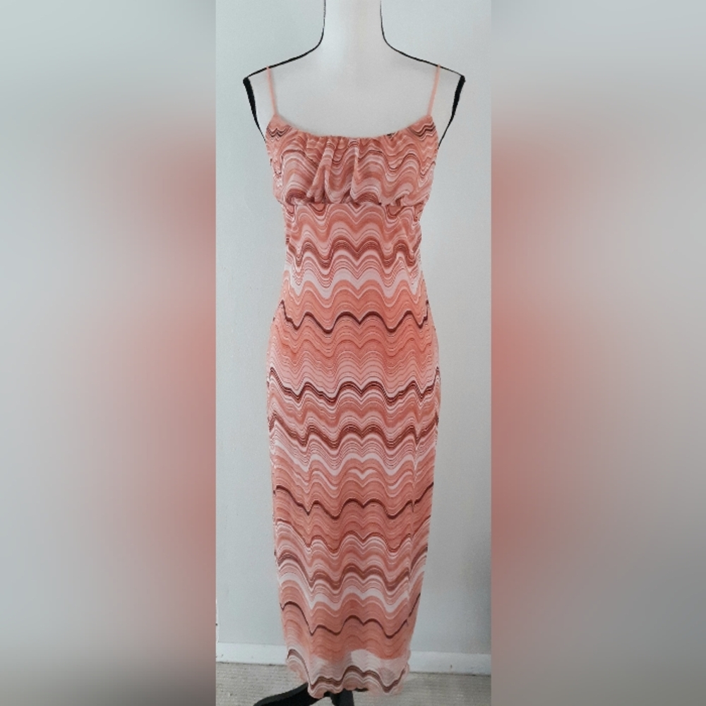 Y2K  Maxi Slip Dress Brunch Vacation Wedding Guest Dress